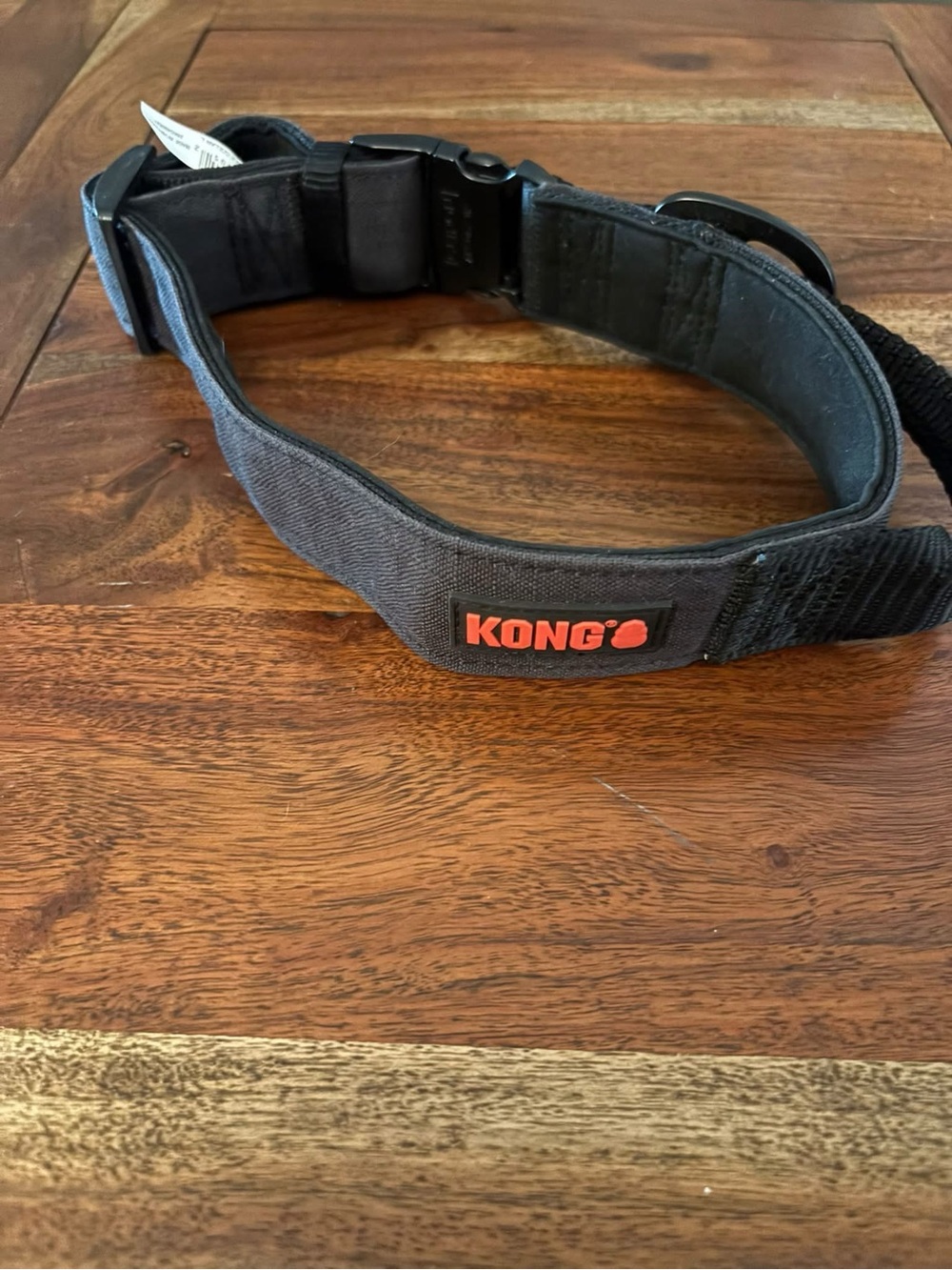KONG Black Ultra Durable Padded Comfort Handle Dog Collar